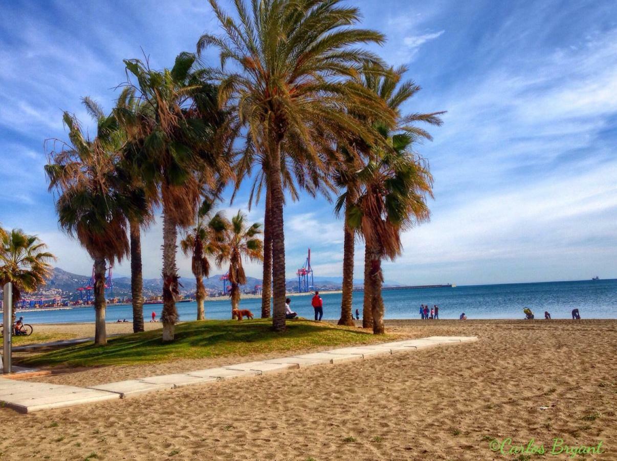 Apartamento Parque Litoral Málaga Exteriör bild