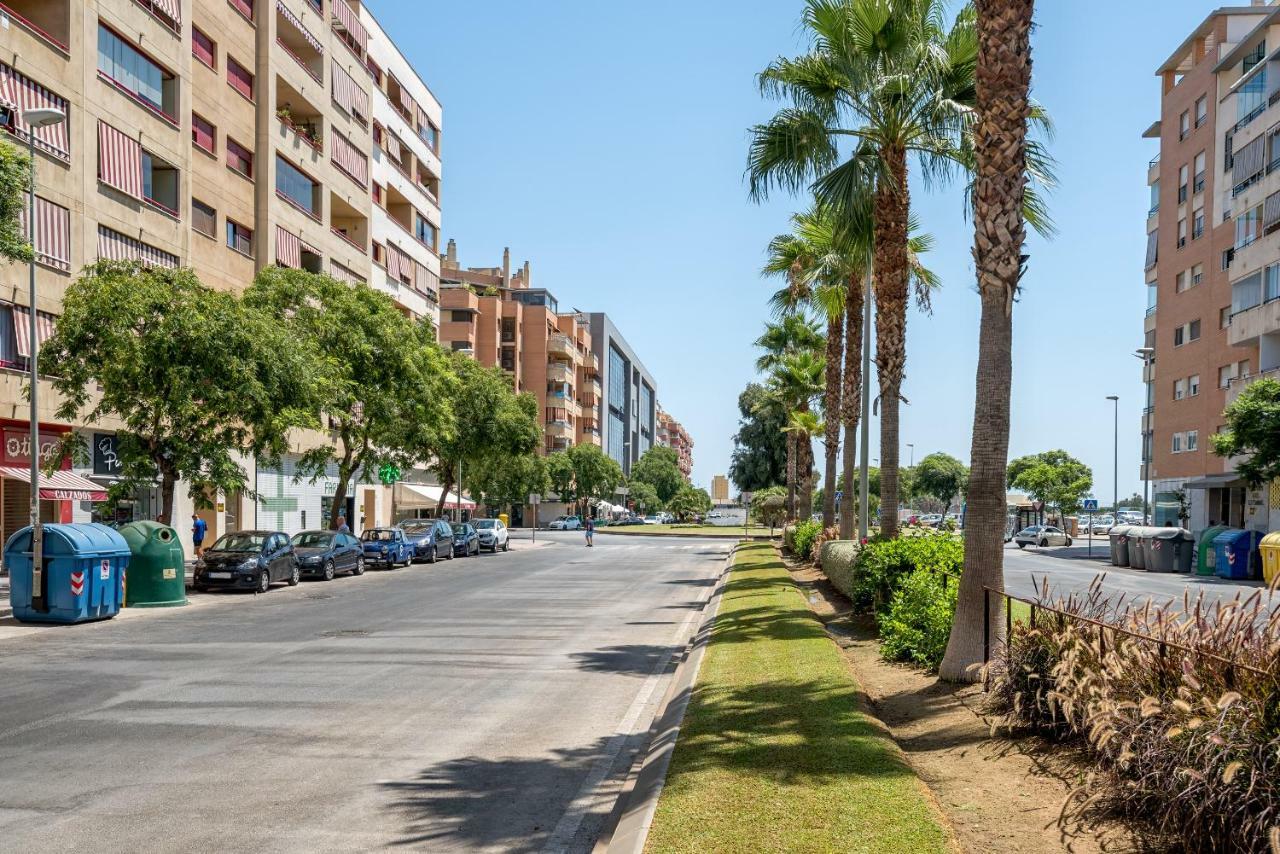 Apartamento Parque Litoral Málaga Exteriör bild