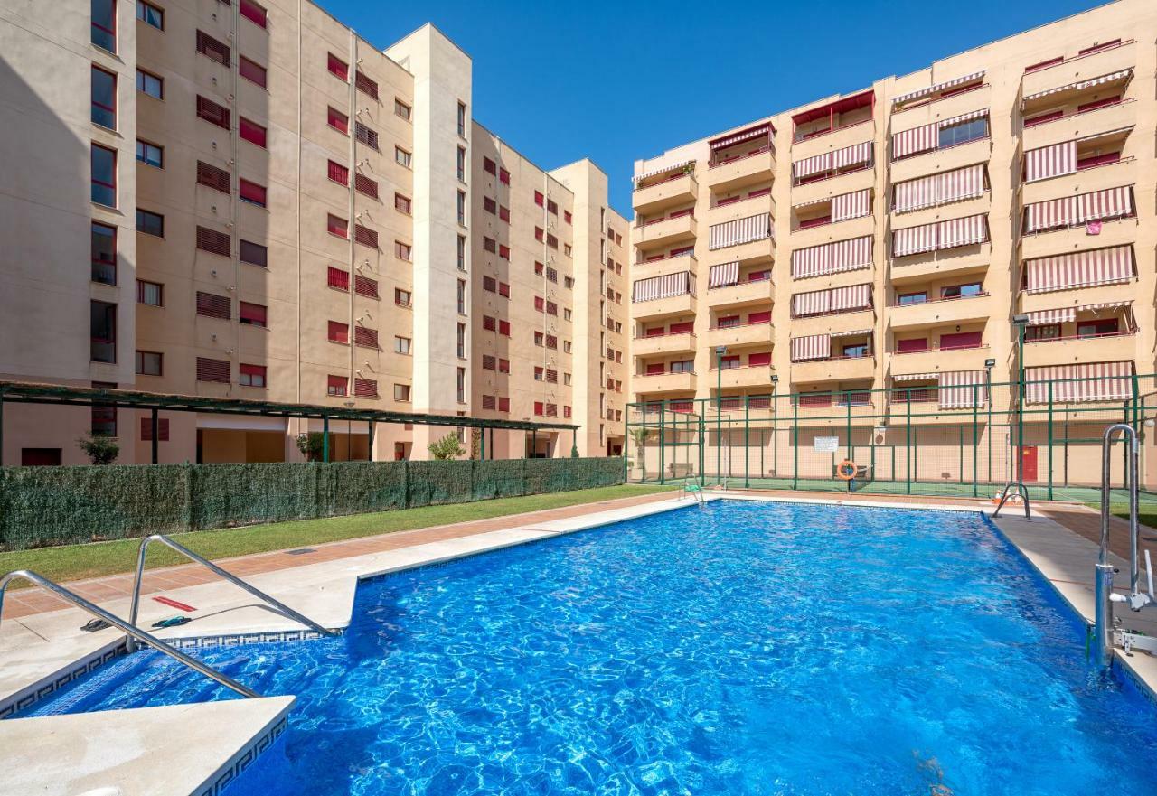 Apartamento Parque Litoral Málaga Exteriör bild